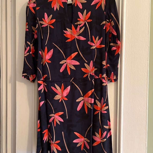 Sezane navy dress - Picture 2 of 3